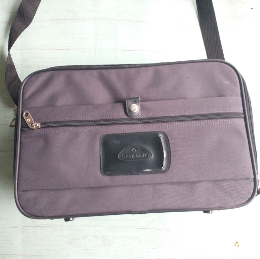 LAPTOP CASE Black 17" Boarding Bag Samsonite TRAVEL, Biscayne Bay 2 Luggage